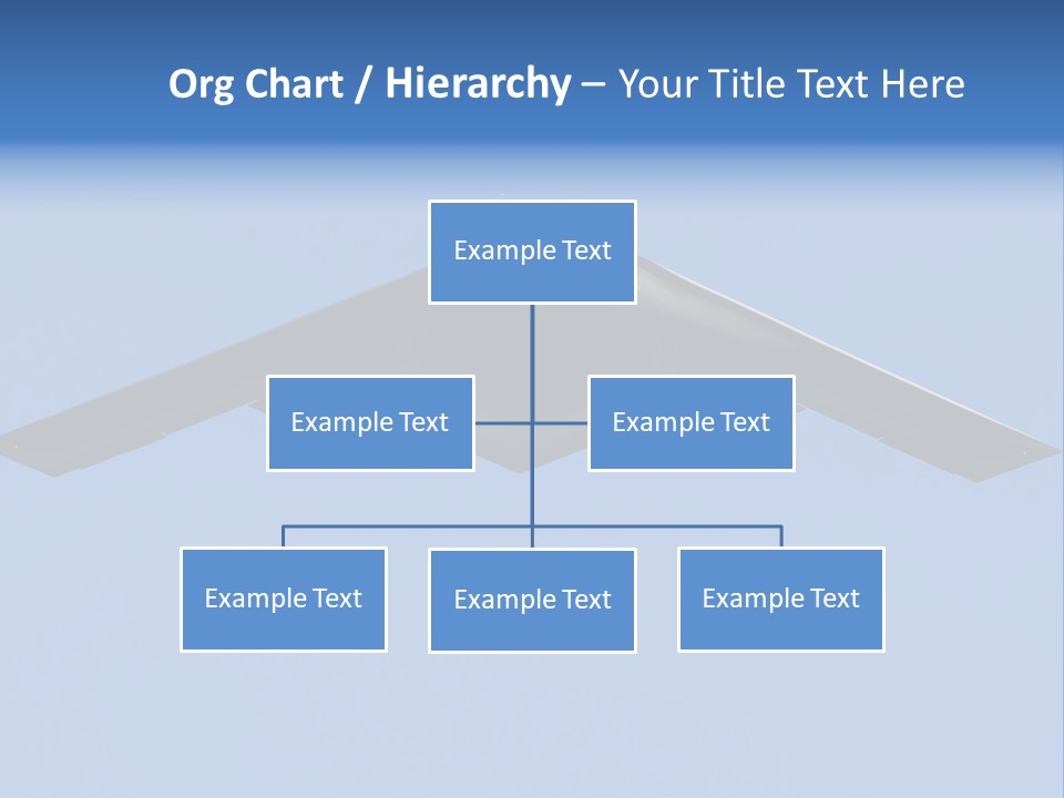 Mid Air Airforce Air PowerPoint Template