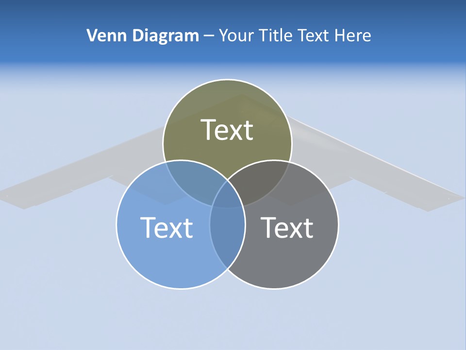 Mid Air Airforce Air PowerPoint Template