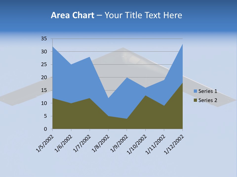 Mid Air Airforce Air PowerPoint Template