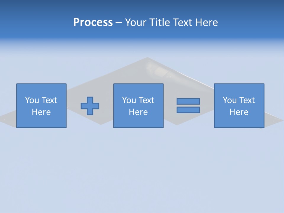 Mid Air Airforce Air PowerPoint Template