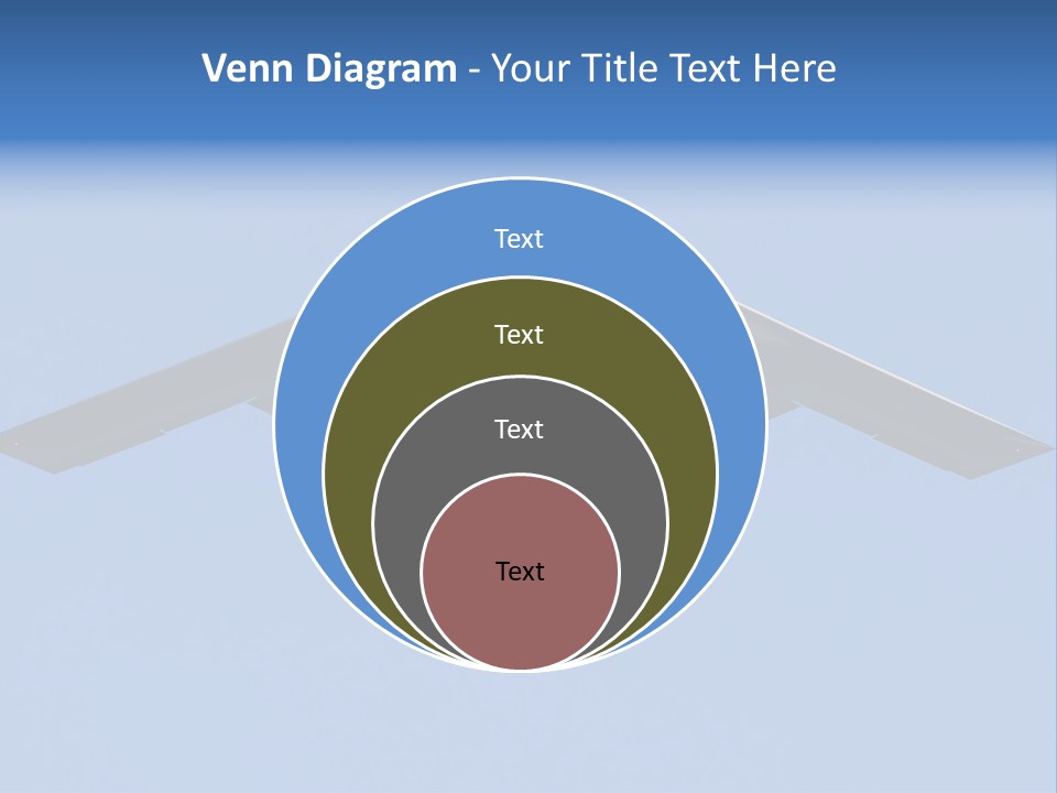 Mid Air Airforce Air PowerPoint Template