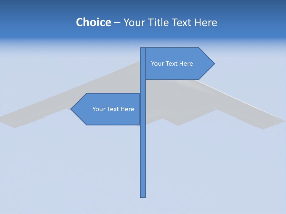 Mid Air Airforce Air PowerPoint Template