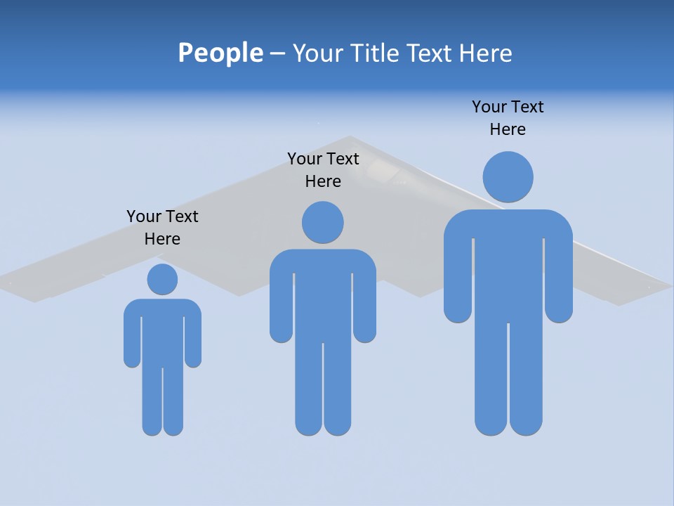 Mid Air Airforce Air PowerPoint Template