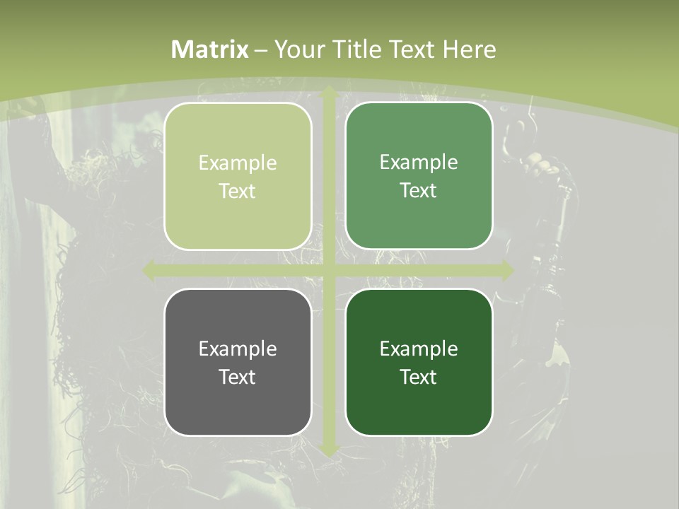 Accroupie Arm Cach PowerPoint Template