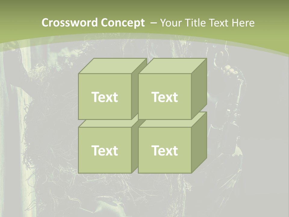 Accroupie Arm Cach PowerPoint Template