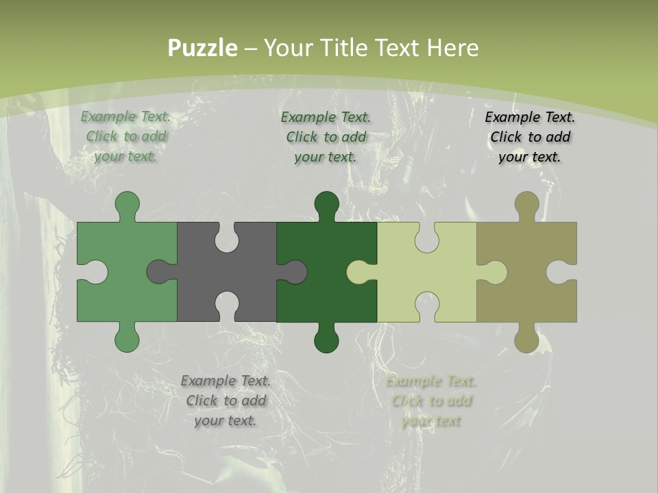 Accroupie Arm Cach PowerPoint Template