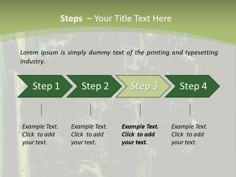 Accroupie Arm Cach PowerPoint Template