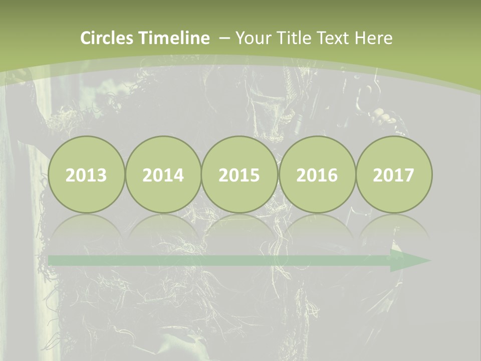 Accroupie Arm Cach PowerPoint Template