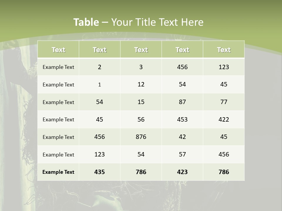 Accroupie Arm Cach PowerPoint Template
