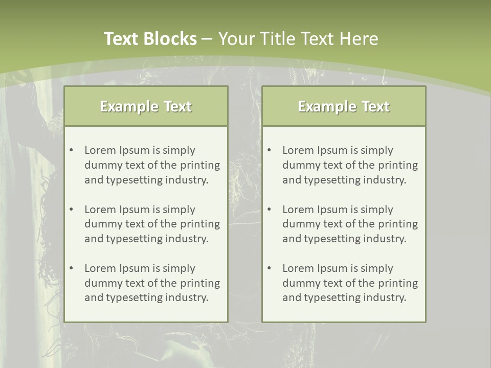 Accroupie Arm Cach PowerPoint Template
