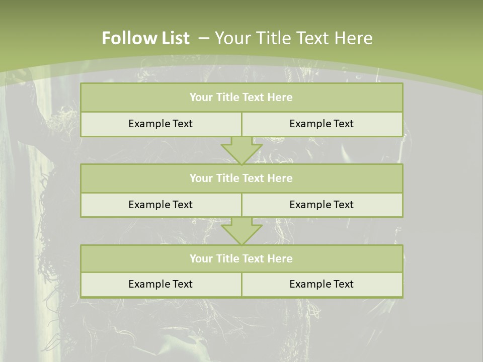 Accroupie Arm Cach PowerPoint Template