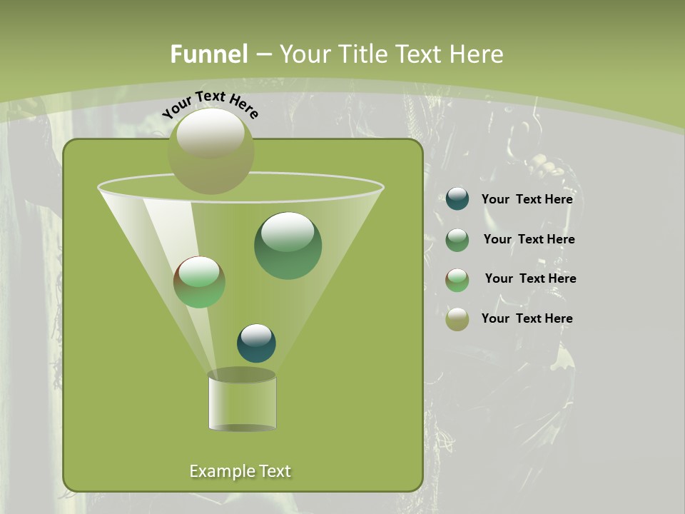 Accroupie Arm Cach PowerPoint Template