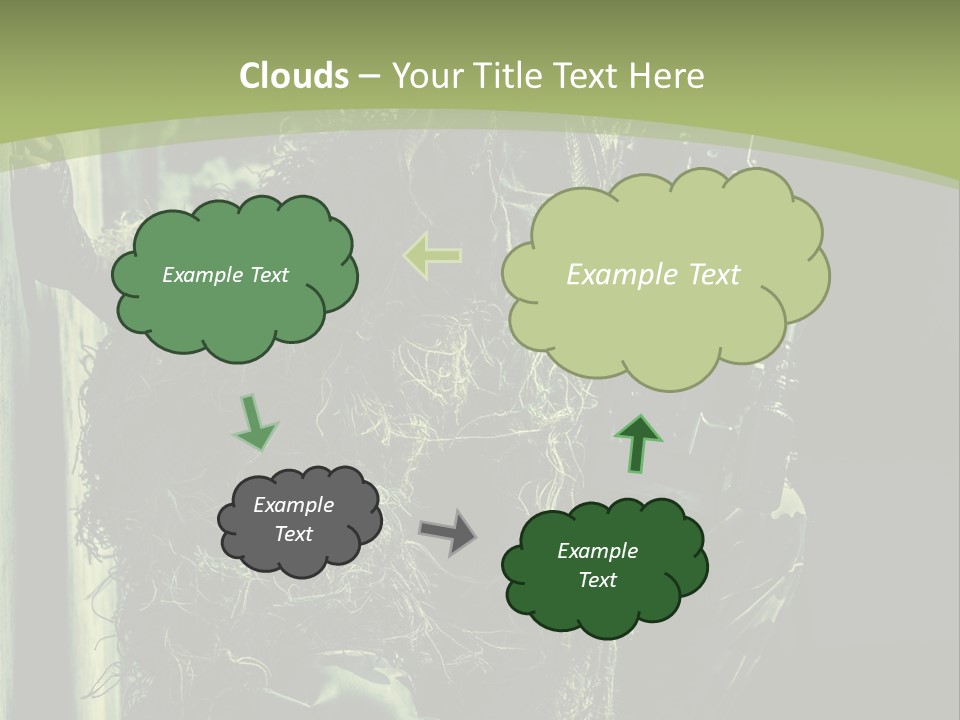Accroupie Arm Cach PowerPoint Template