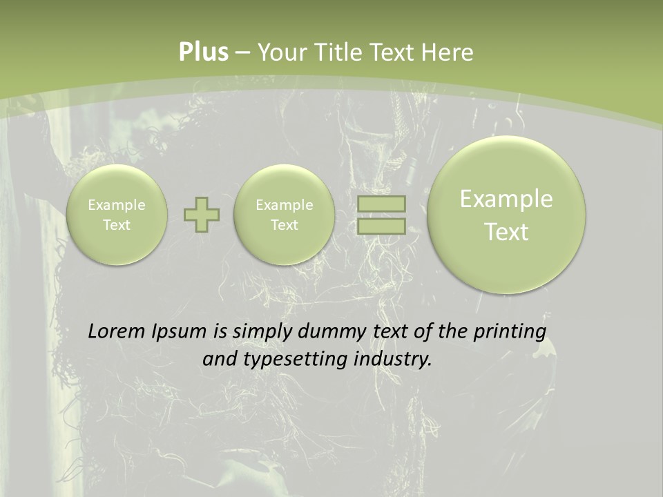 Accroupie Arm Cach PowerPoint Template