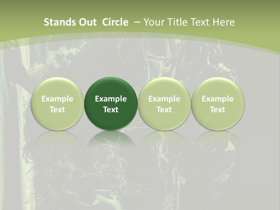 Accroupie Arm Cach PowerPoint Template