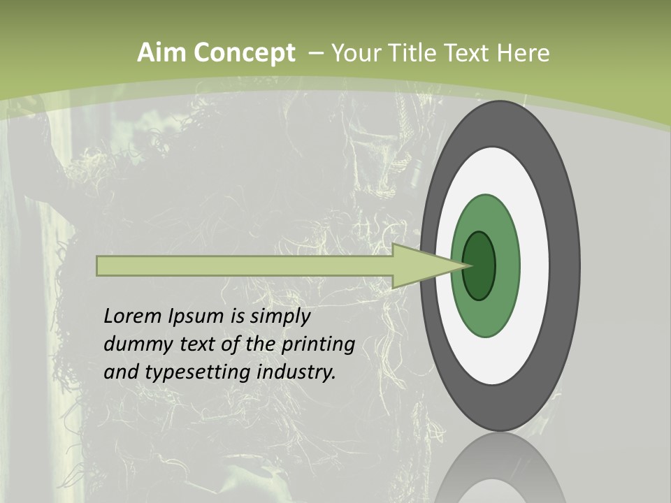 Accroupie Arm Cach PowerPoint Template