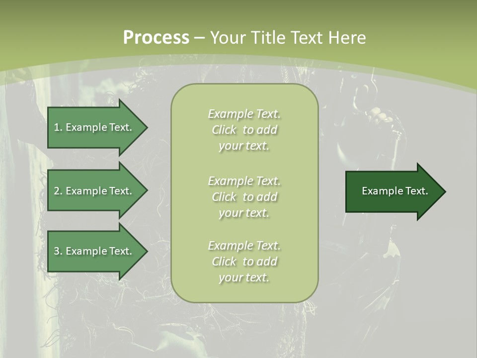 Accroupie Arm Cach PowerPoint Template