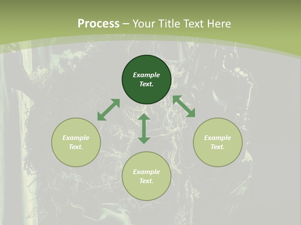 Accroupie Arm Cach PowerPoint Template