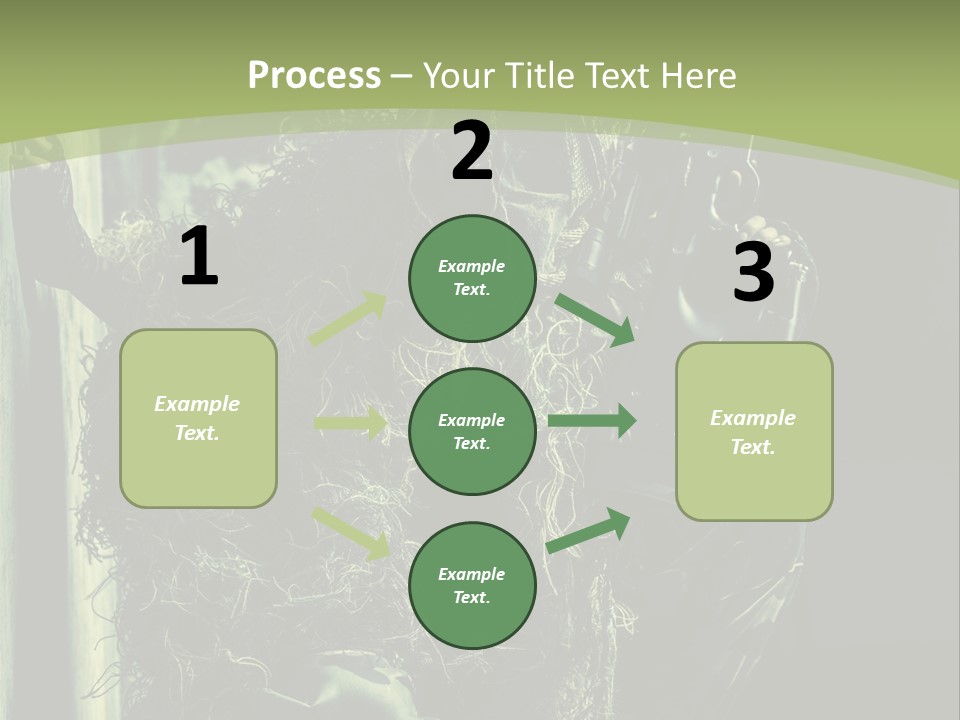 Accroupie Arm Cach PowerPoint Template