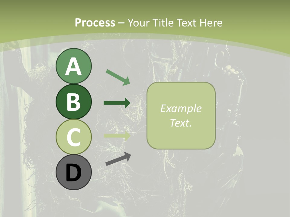 Accroupie Arm Cach PowerPoint Template