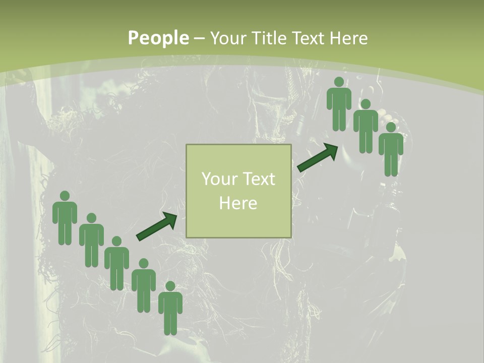 Accroupie Arm Cach PowerPoint Template