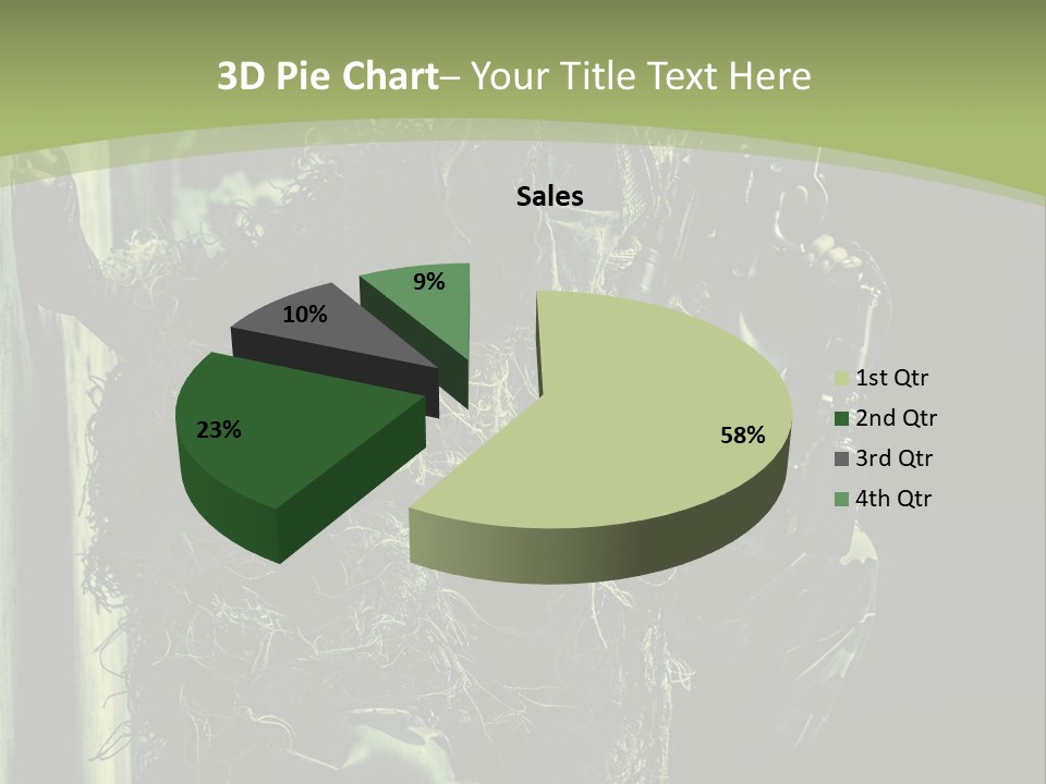 Accroupie Arm Cach PowerPoint Template