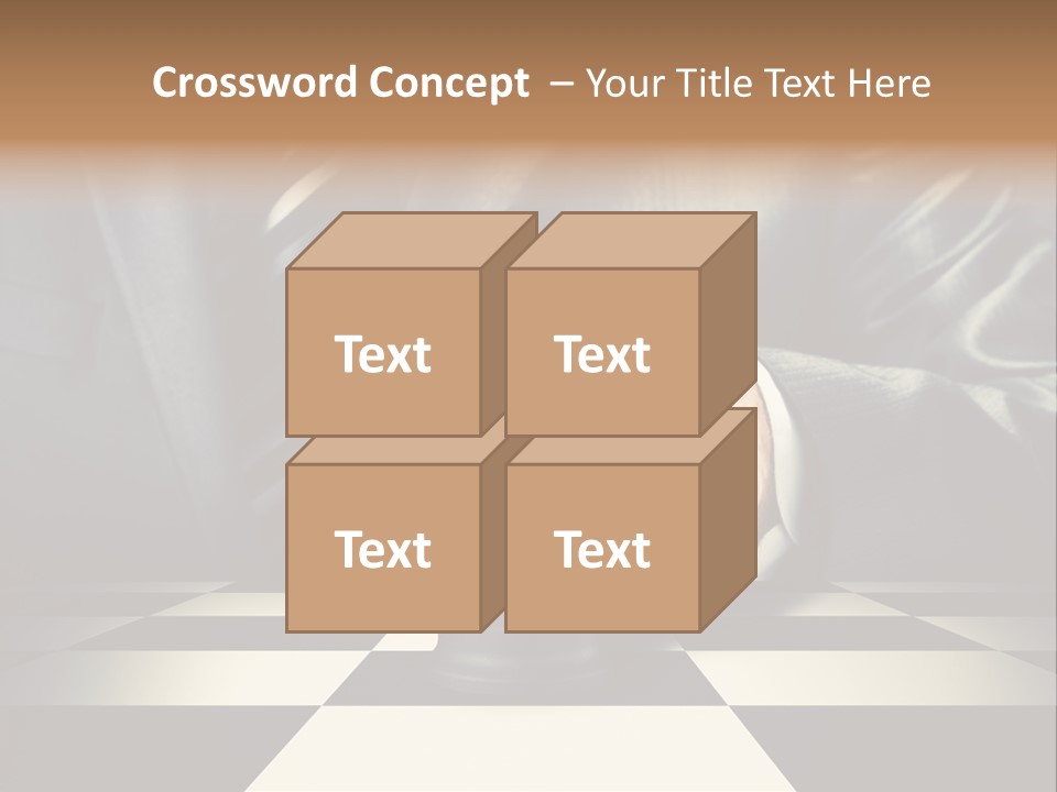 Confidence Looking King PowerPoint Template