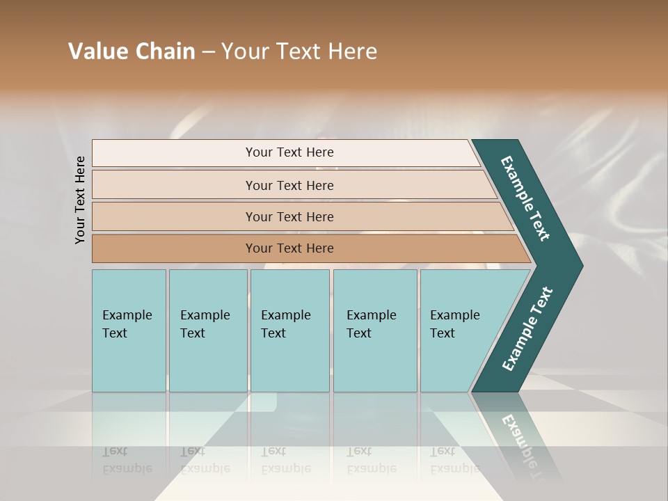 Confidence Looking King PowerPoint Template