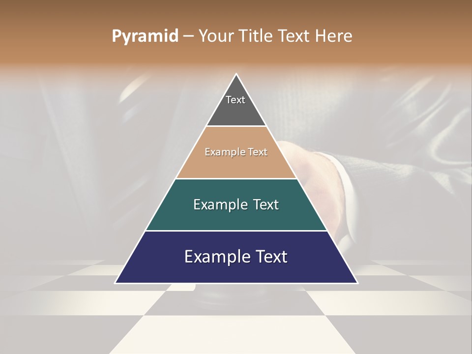 Confidence Looking King PowerPoint Template