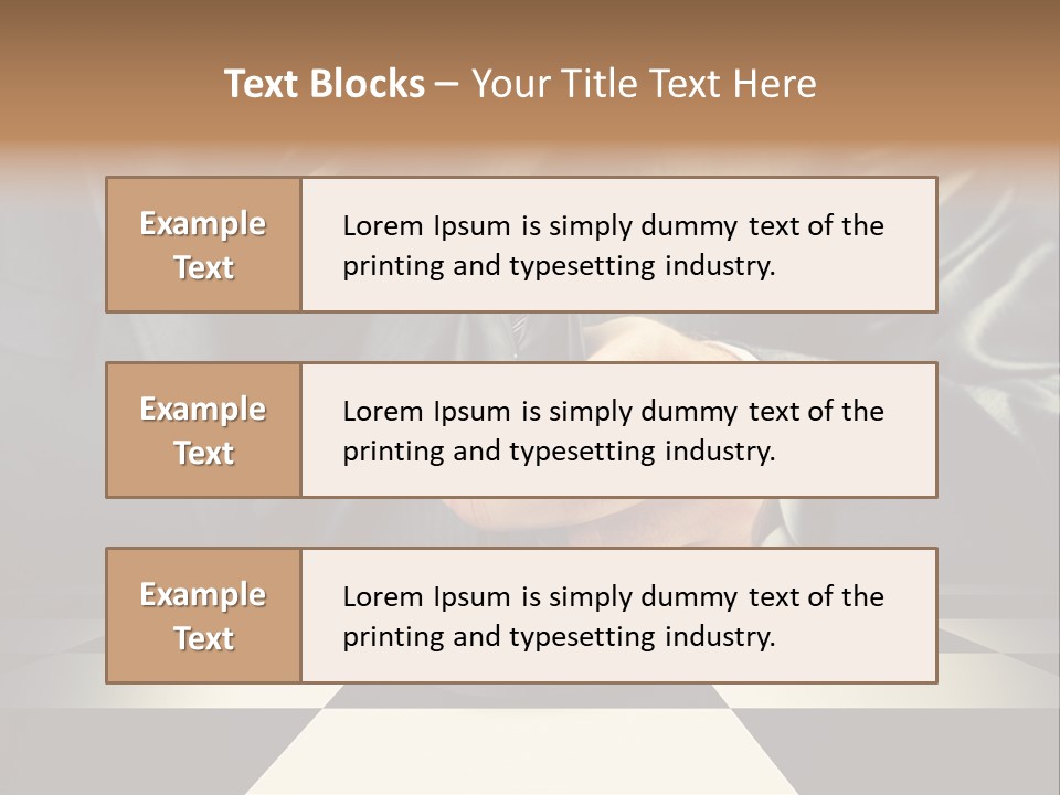 Confidence Looking King PowerPoint Template