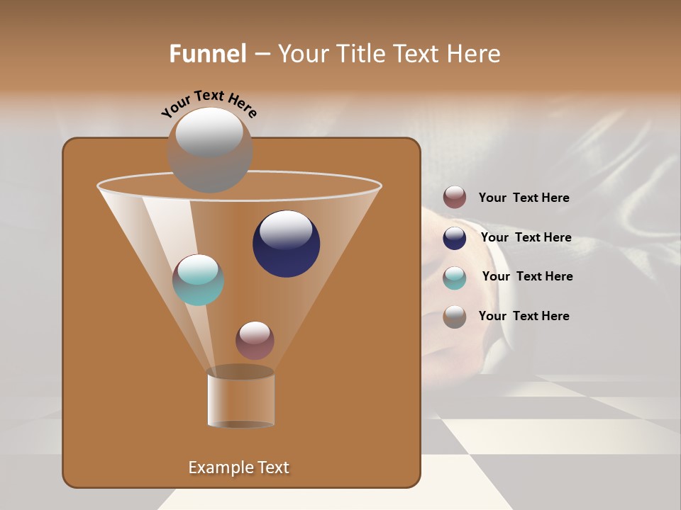 Confidence Looking King PowerPoint Template