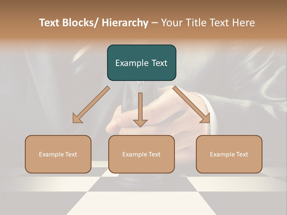 Confidence Looking King PowerPoint Template
