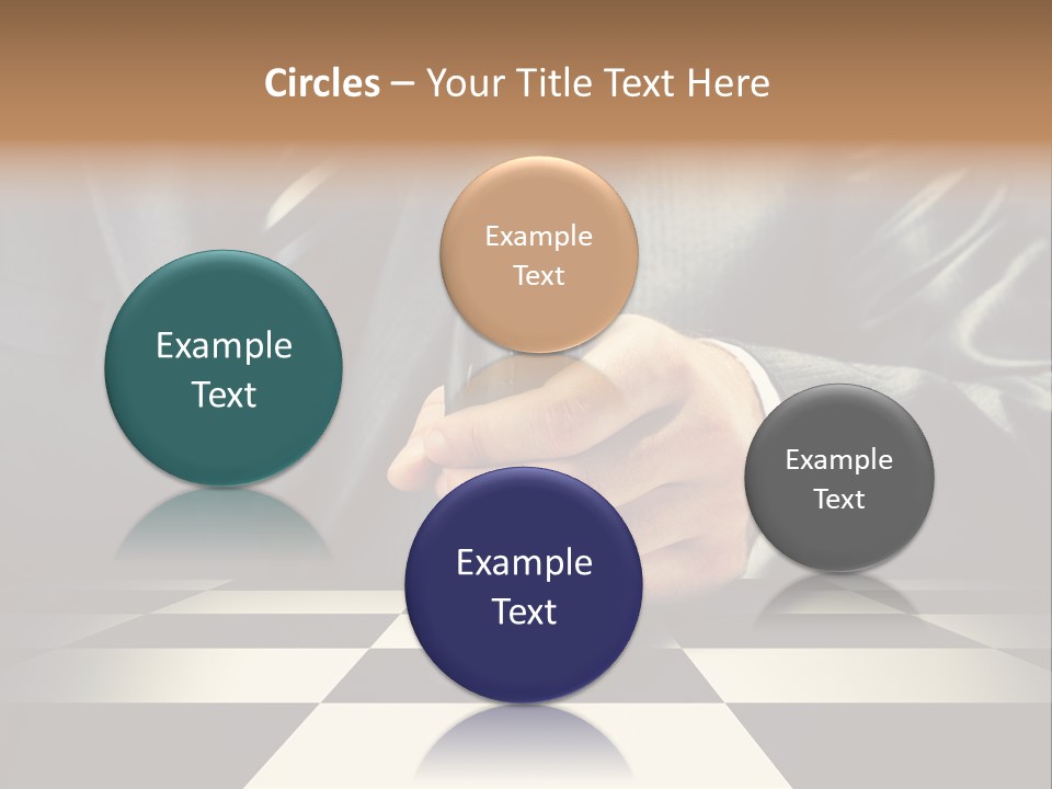 Confidence Looking King PowerPoint Template