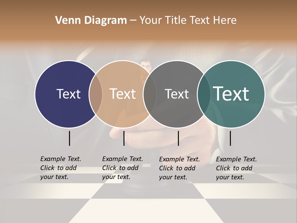 Confidence Looking King PowerPoint Template