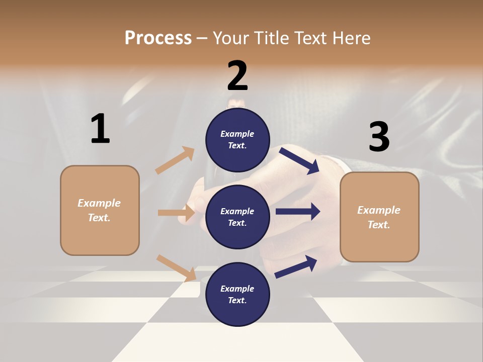 Confidence Looking King PowerPoint Template