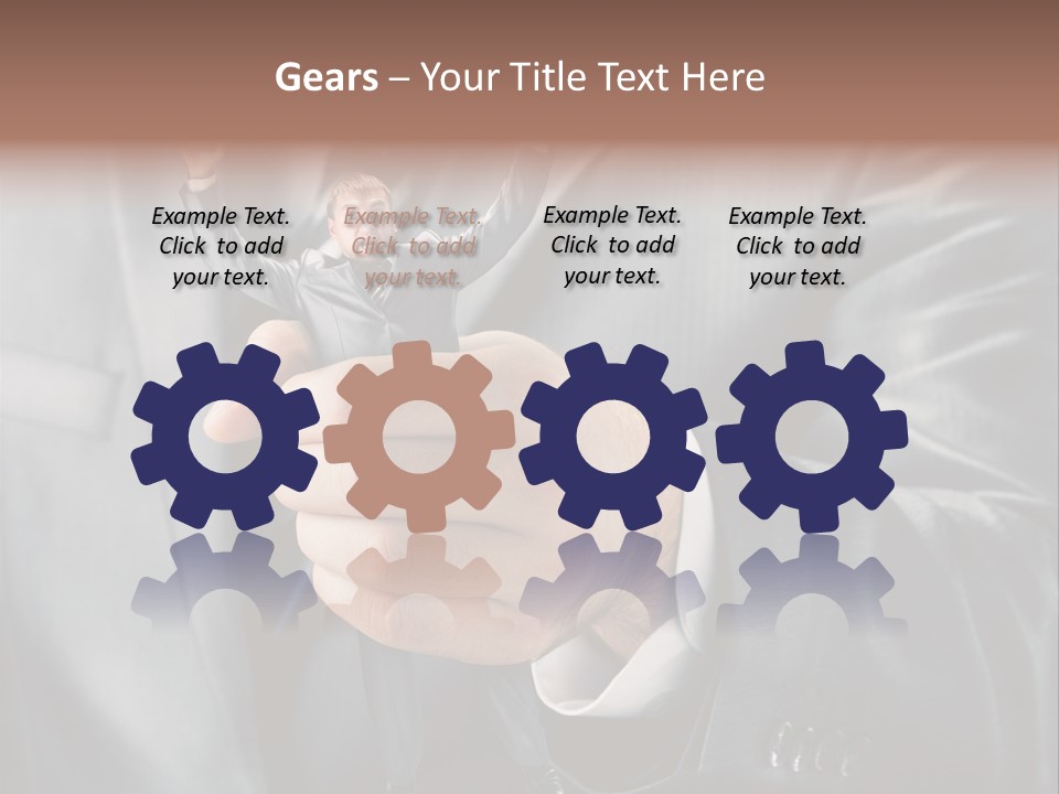 Big Boss Businessman PowerPoint Template