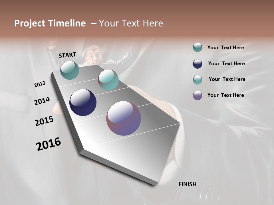 Big Boss Businessman PowerPoint Template