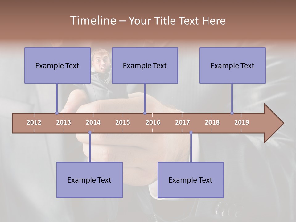 Big Boss Businessman PowerPoint Template
