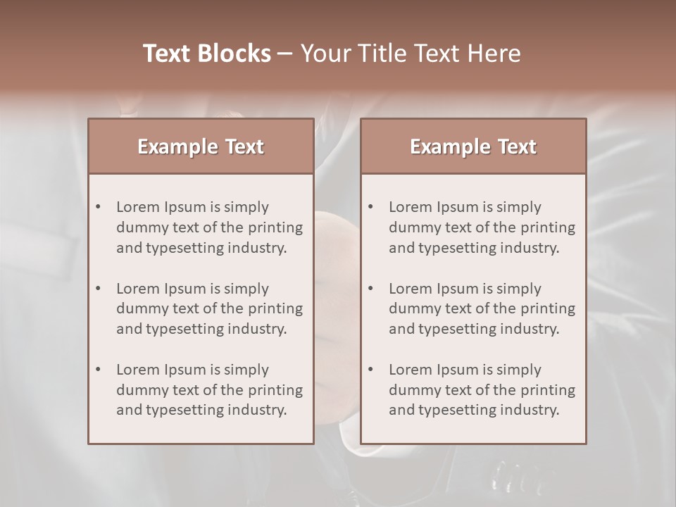 Big Boss Businessman PowerPoint Template