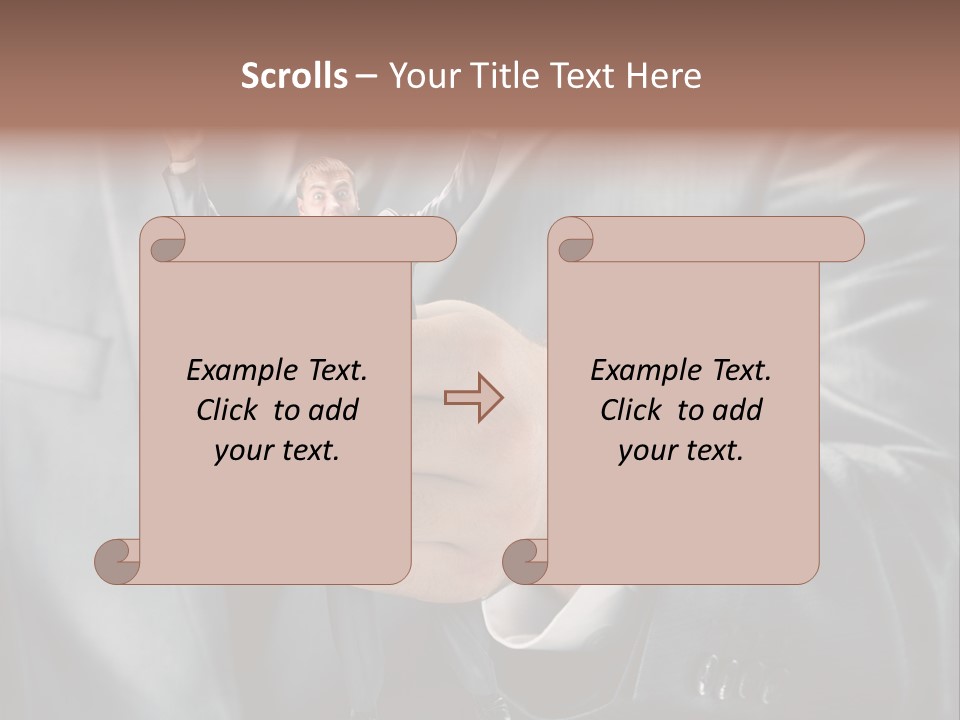 Big Boss Businessman PowerPoint Template