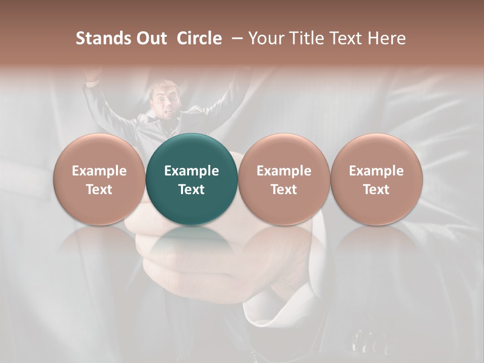 Big Boss Businessman PowerPoint Template