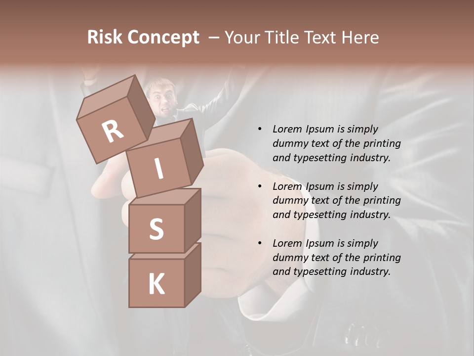 Big Boss Businessman PowerPoint Template