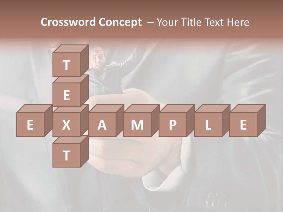 Big Boss Businessman PowerPoint Template