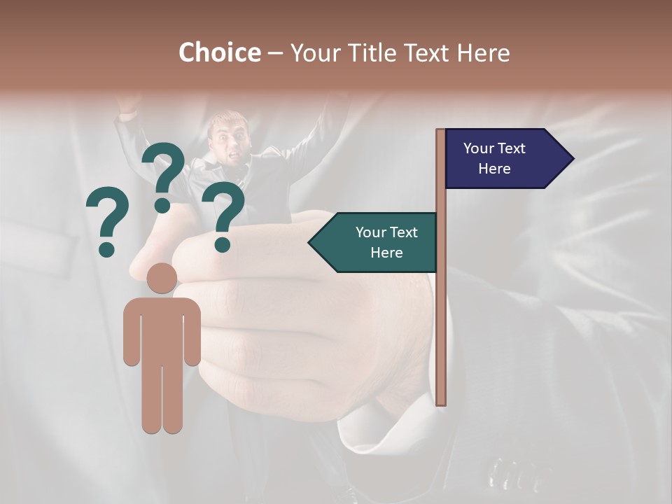 Big Boss Businessman PowerPoint Template