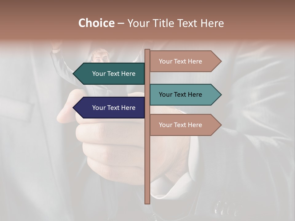 Big Boss Businessman PowerPoint Template