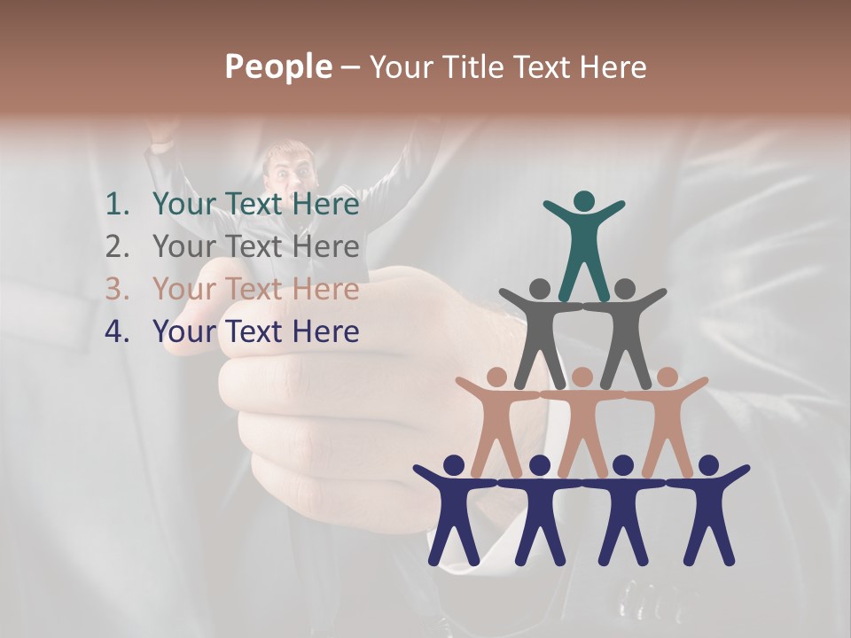 Big Boss Businessman PowerPoint Template