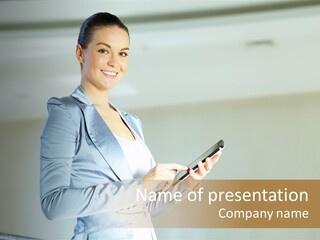 Office Happiness Positive PowerPoint Template