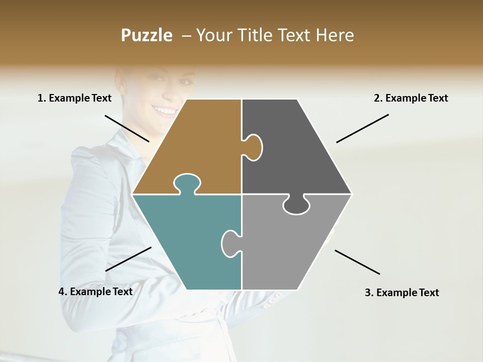 Office Happiness Positive PowerPoint Template