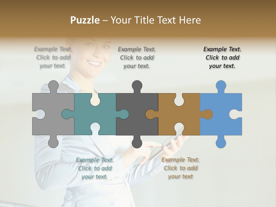 Office Happiness Positive PowerPoint Template