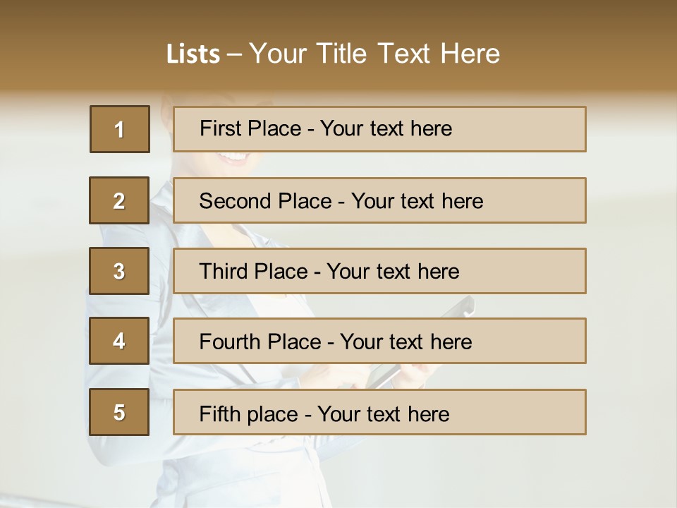 Office Happiness Positive PowerPoint Template